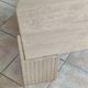 Travertine coffee table