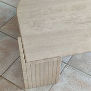Table basse en travertin