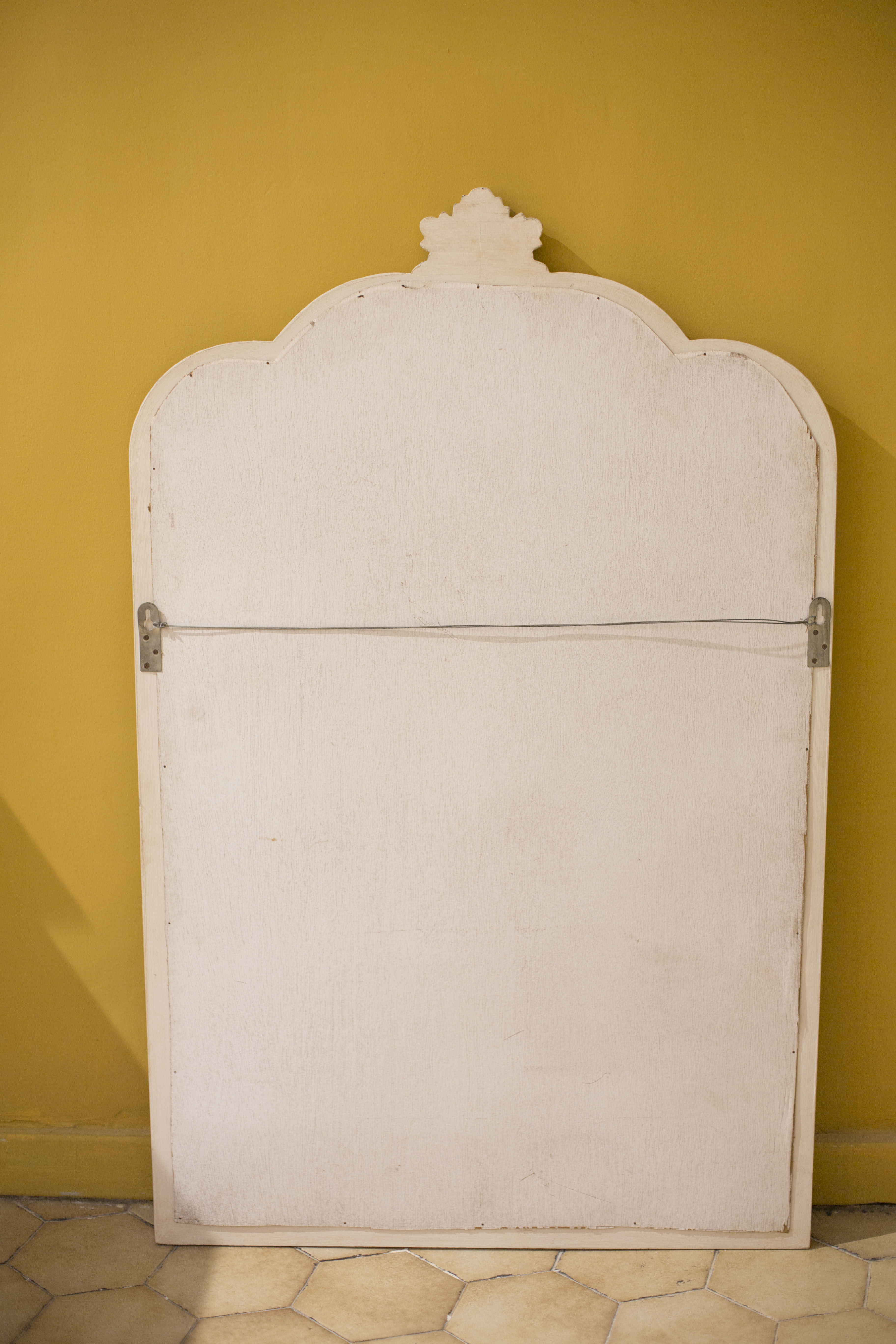 Italian mirror bevelled glass 68x107cm