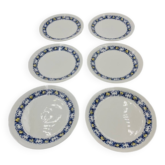 Set of Cadiz dessert plates