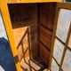 Louis Philippe style antique buffet with glass doors