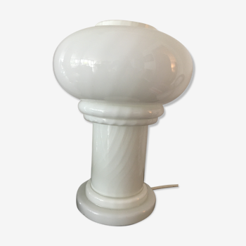 Lampe champignon opaline 1970