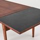 Table basse extensible en teck danois modèle PJ 56B par Grete Jalk, années 1960.