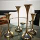 Bronze candlesticks