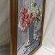 Signed framed painting Oil on canvas dimensions: height -59 cm - width -49 cm -