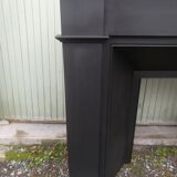 Black patina fireplace coat
