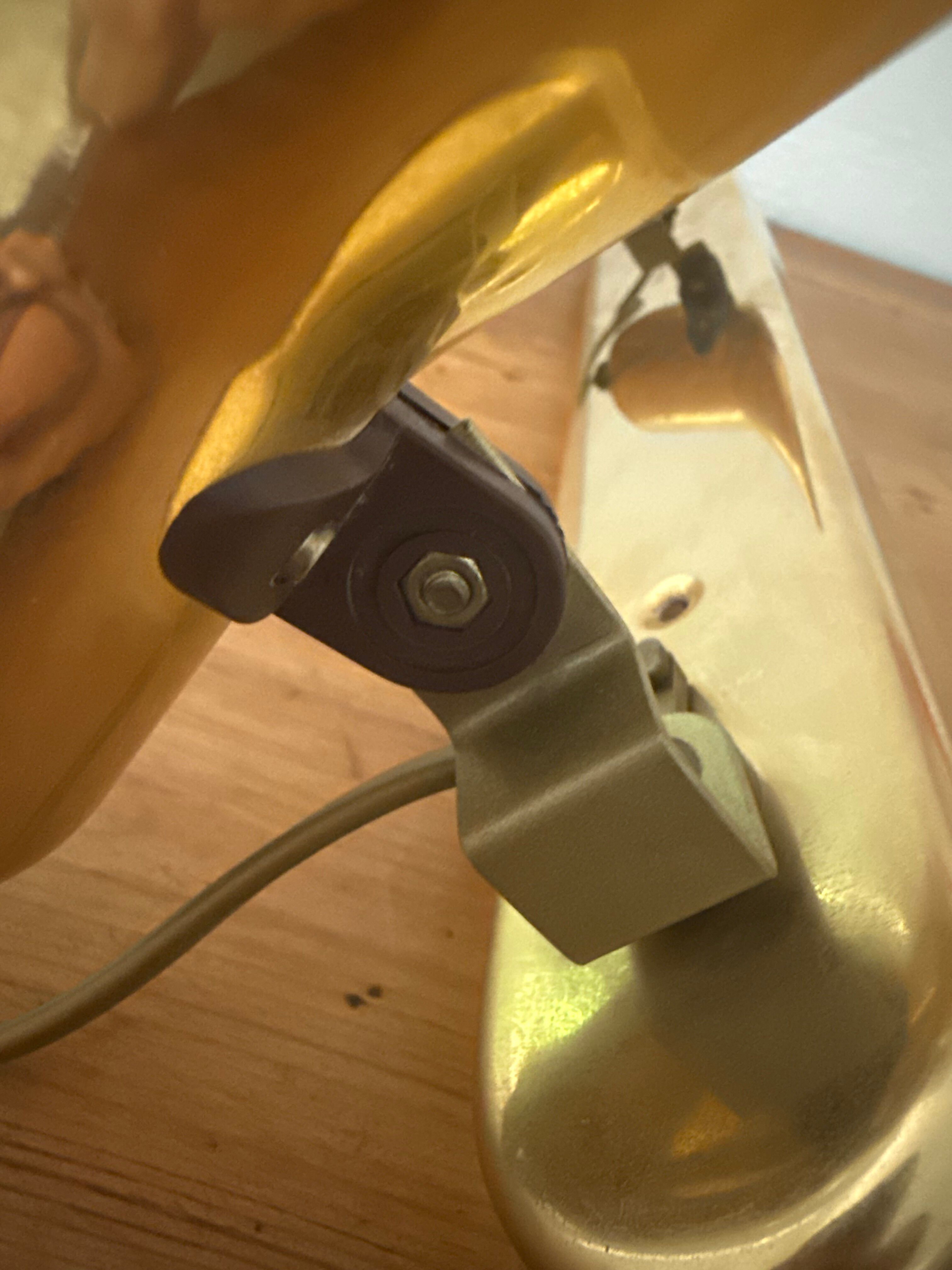 Vintage double spot wall light