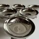 Stainless steel ice cream cups