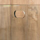 Transparent tempered glass firewall