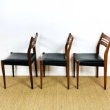 3 Scandinavian chairs 1960