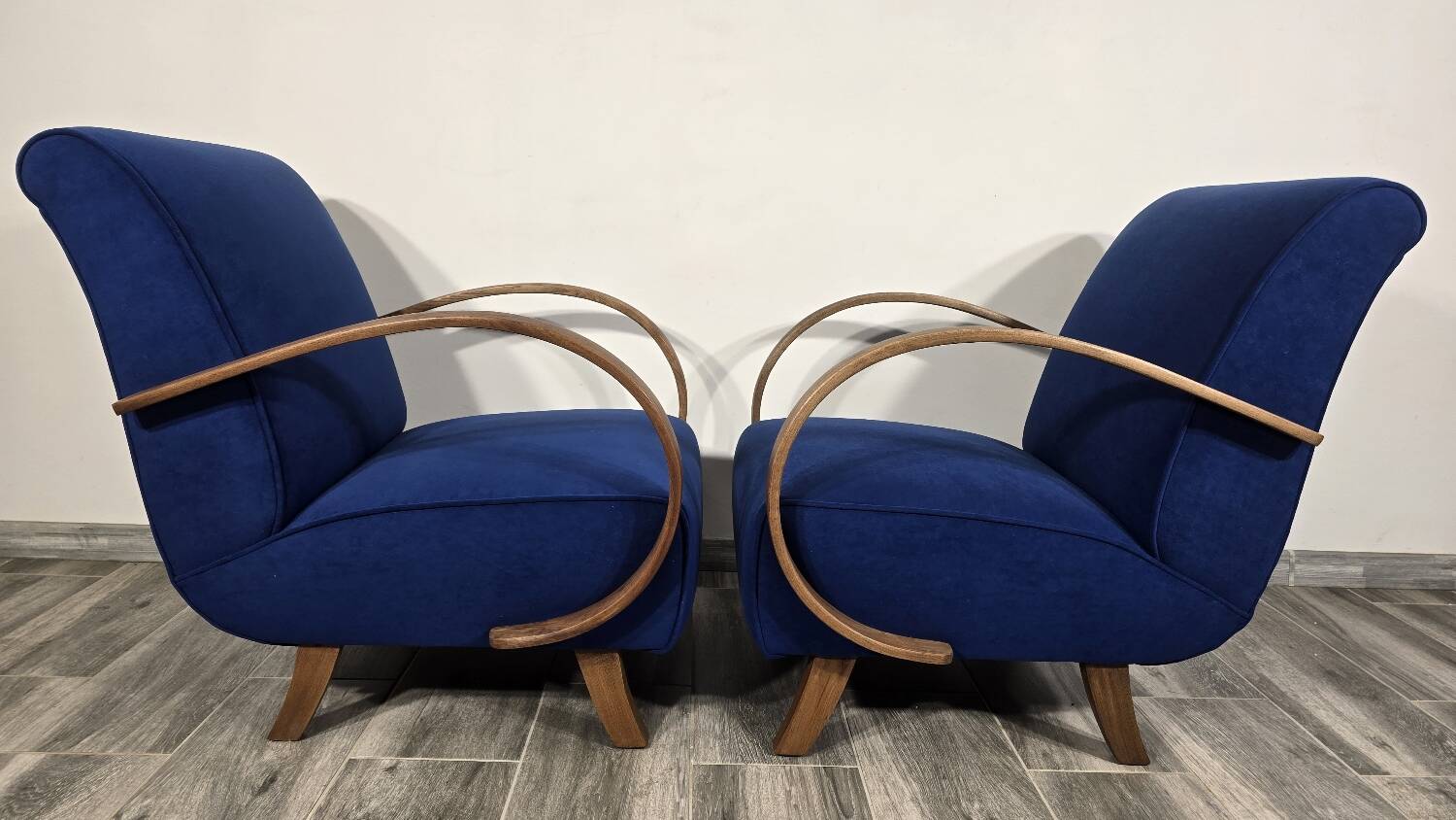 Lounge Chairs from Jindrich Halabala, 1940s, Set of 2