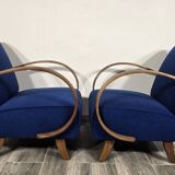 Lounge Chairs from Jindrich Halabala, 1940s, Set of 2