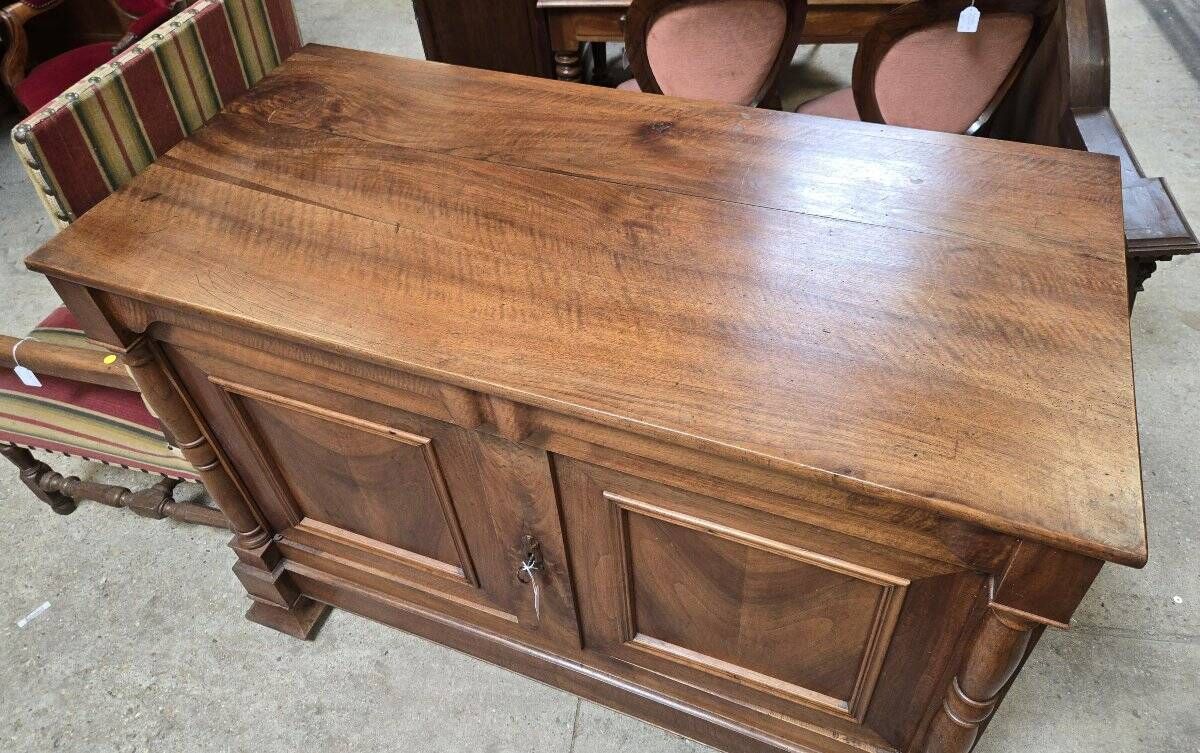 Empire-style walnut buffet