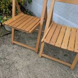 Pair of folding chairs
