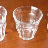 3 transparent Duralex lenses