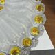 Wall light or round ceiling light in Murano or Limburg glass type.