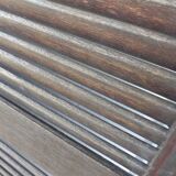 Suite of 4 wooden shutters L 69.5 x H 247 cm