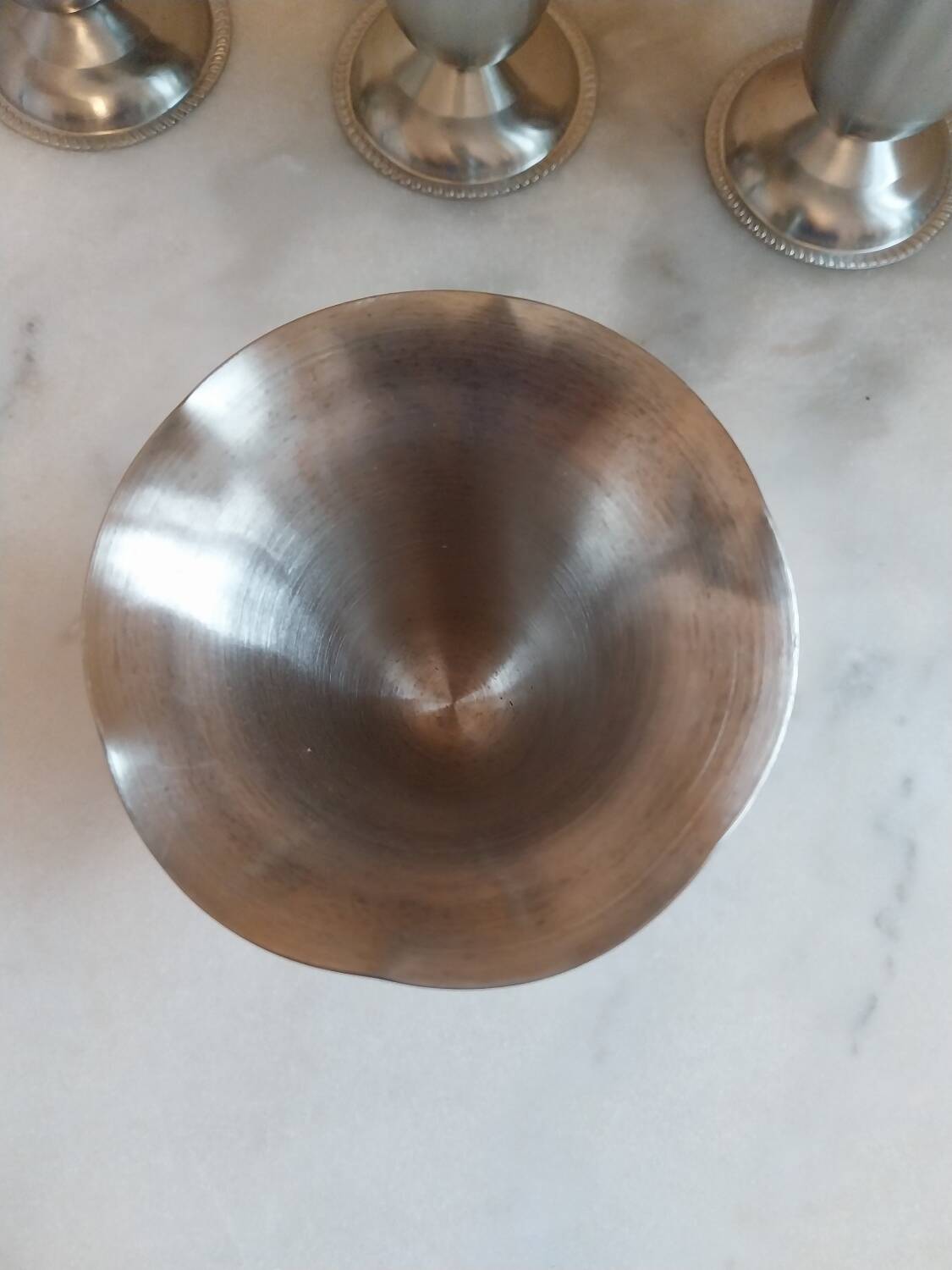 6 stainless steel bowls