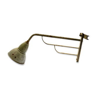 Metal garage sconce, 70s