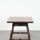 Antique Swiss extendable dining table made of oak from the mid-19th century
