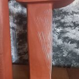 Trio of terracotta vases, unique pieces