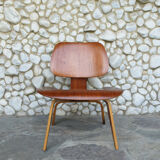 LCW Lounge Chair Walnut by Charles and Ray Eames for Evans / Herman Miller, 1948-49