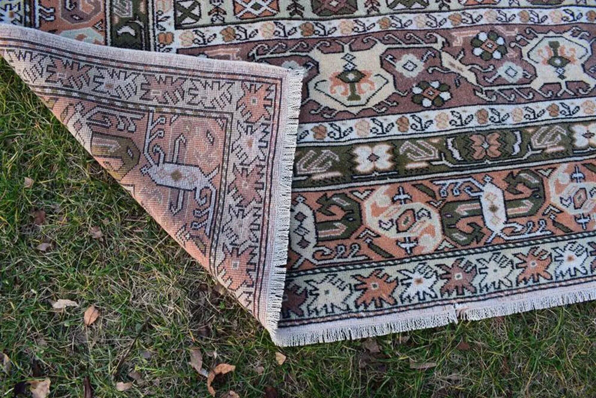 Tapis Oushak turc vintage