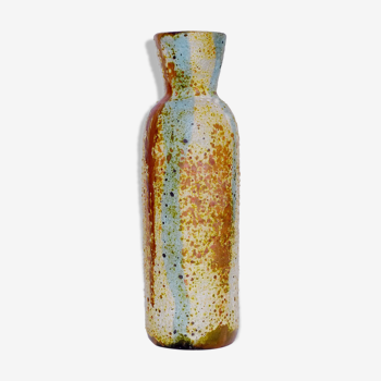Vase en céramique gouttes, années 1970