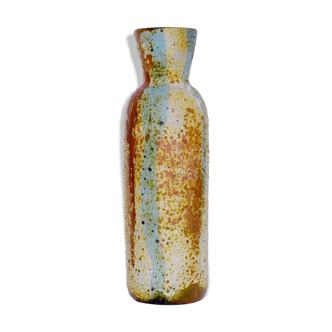 Ceramic vase with drips, 1970s.