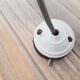 Abat jour en opaline blanche + support plafonnier en porcelaine