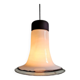 Large glass pendant light, Peill & Putzler, 1970s