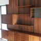 Danish wall bookcase by Thygesen and Sorensen in rosewood, 1960