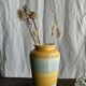 90s vase green, yellow, blue