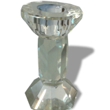 Glass candlestick