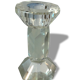 Glass candlestick