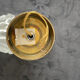 Pair of wall sconces molded glass 60s 70s