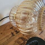 Striated glass suspension