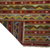 Authentic Vintage Turkish Kilims & Handwoven Rugs – Unique Home Decor Pieces 186x 265 cm