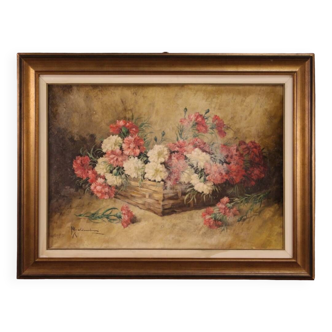 Great signed still life painting from the 1960s
