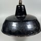 1930s/1940s Ceiling Lamp Industrial Lamp Enamel Loft Metal Bauhaus Design