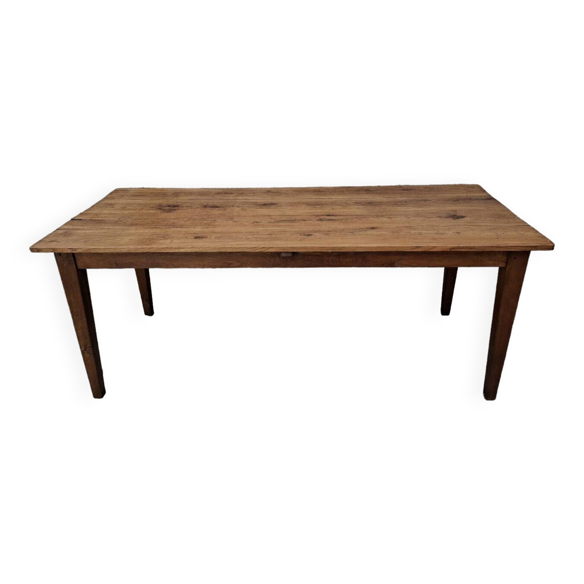 Weathered farm table