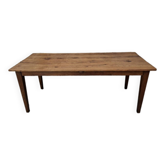 Weathered farm table