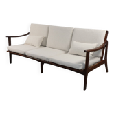 Canapé scandinave 3 places en teck – Années 1960