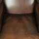 Large sheepskin wingback armchair with beautiful warm colours