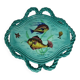 Large ceramic cut dish Monaco Cerart fish