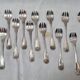 12 Cailar Bayard oyster forks, Coquille model