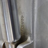 Swivel office chair in black leather - Frederick Scott for Hill - UK - 1970's