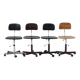 Kevi office chairs by Jørgen Rasmussen for KEVI A·S, set of 4, 1970s – Adjustable