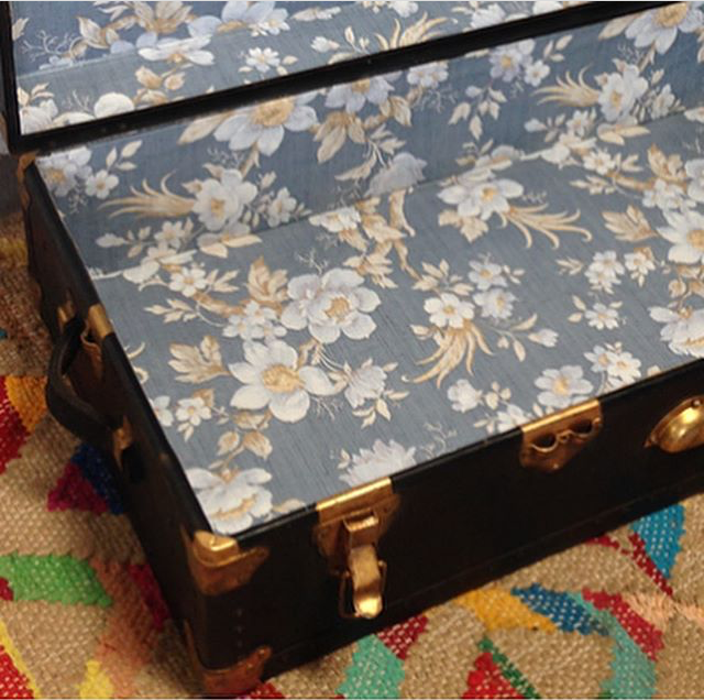 Old-timed travel trunk