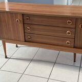 Vintage 1960s Scandinavian-style sideboard